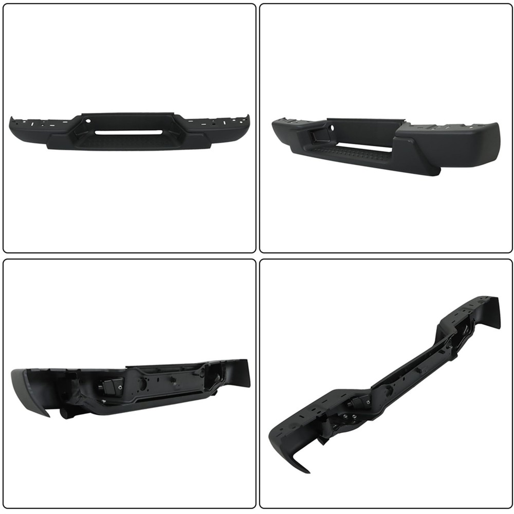 Rear Step Bumper Assembly Black for Colorado Canyon 2004-2007