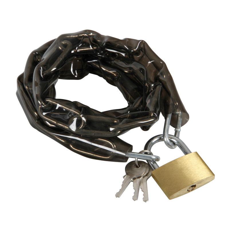 Anti-theft chain with lock - 90 cm