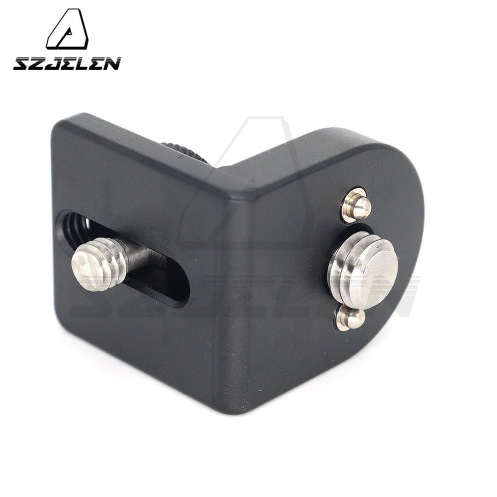 With 3/8 1/4 Screw Right Angle Extended Mounting Bracket For ARRI Sony Camera