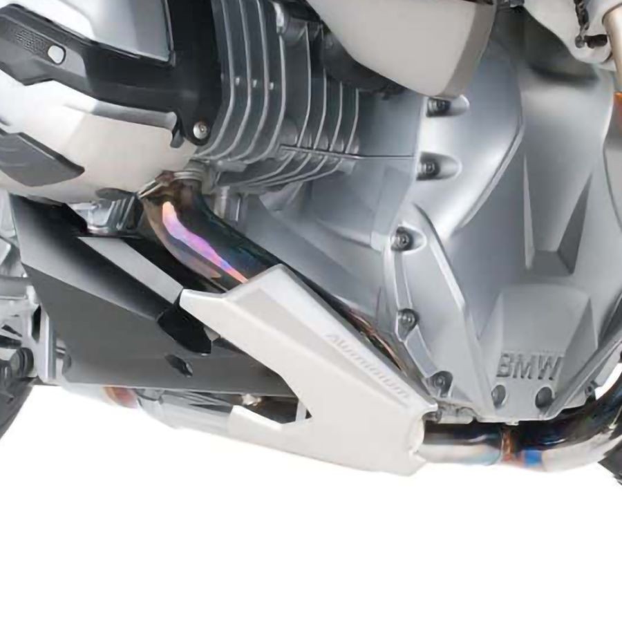 Puig Exhaust Header Protector - Silver 8546P