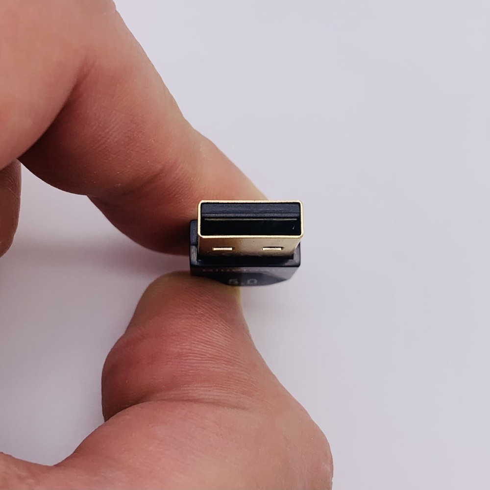 Bluetooth USB 5.0 Adapter Dual Mode 20m Desktop Mobile Laptop Headset - Open Box