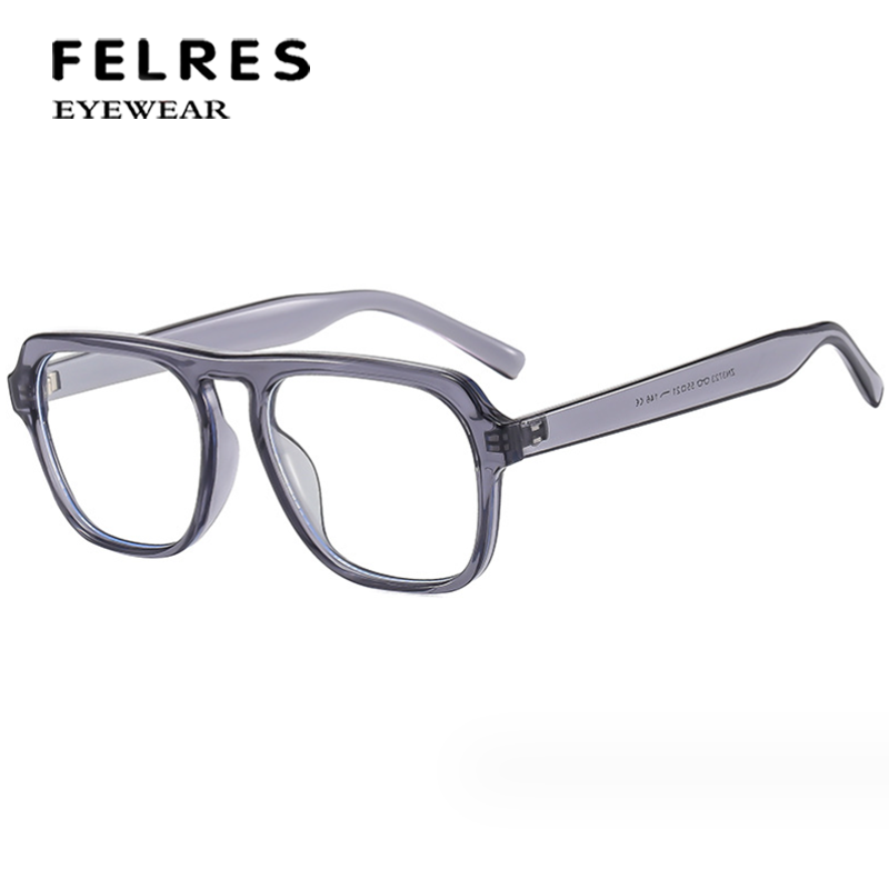 Blue Light Blocking Square Reading Glasses Men Women Full Frame Classic Glasses