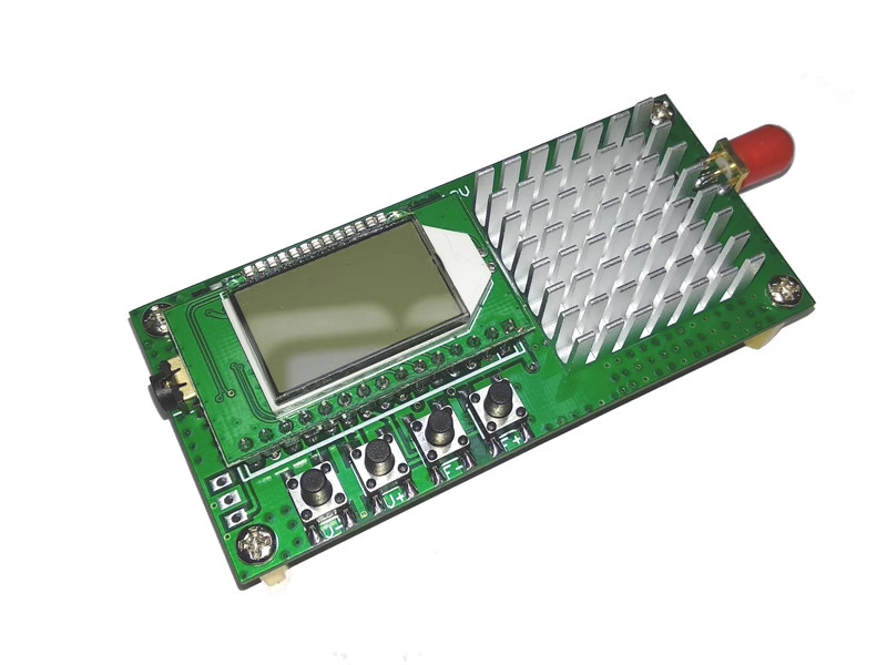 76-108MHz FM Transmitter Board 0-2W Adjustable 1500m FM Transmitter Module