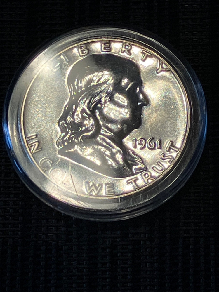 1961 Proof Franklin Half Dollar