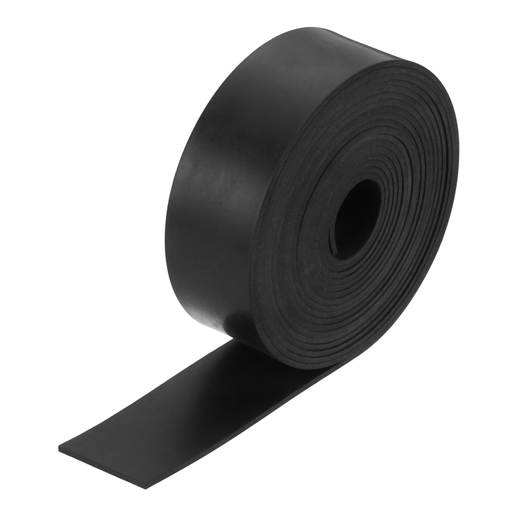 Solid Rubber Sheet 1/16" x 1" x 100"  for Gaskets DIY Material
