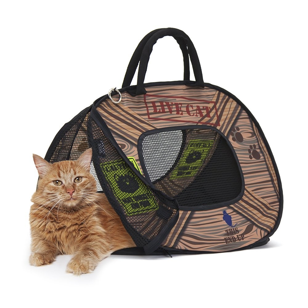 Soft Sided Cat Carriers, Pattern 20"