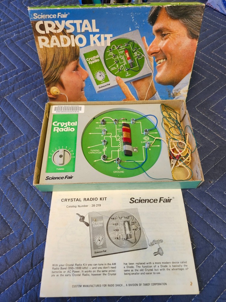 Science Fair Crystal Radio Kit