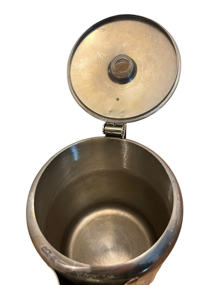 12-Cup Percolator Coffee Pot 18-8 Stainless Steel