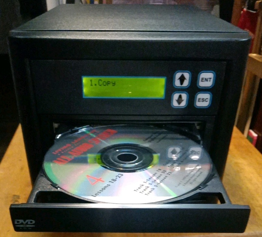 Standalone CD/DVD Duplicator Copystars 1-1 Copier Works