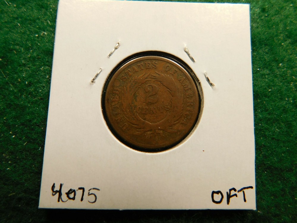 1865 Two Cent Item #4075