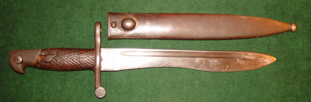 WWII Spanish Bolo Bayonet with Sheath