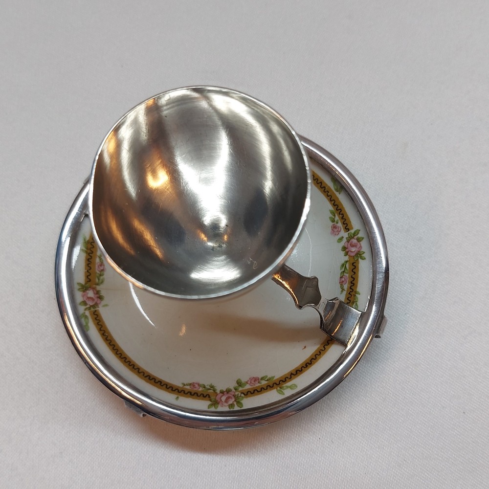 Hukin & Heath Grindley Silver Plate Novelty Eggcups Easter