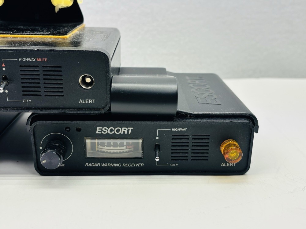 Vtg Cincinnati Microwave ESCORT RADAR WARNING RECEIVER DETECTOR 3 Units untested