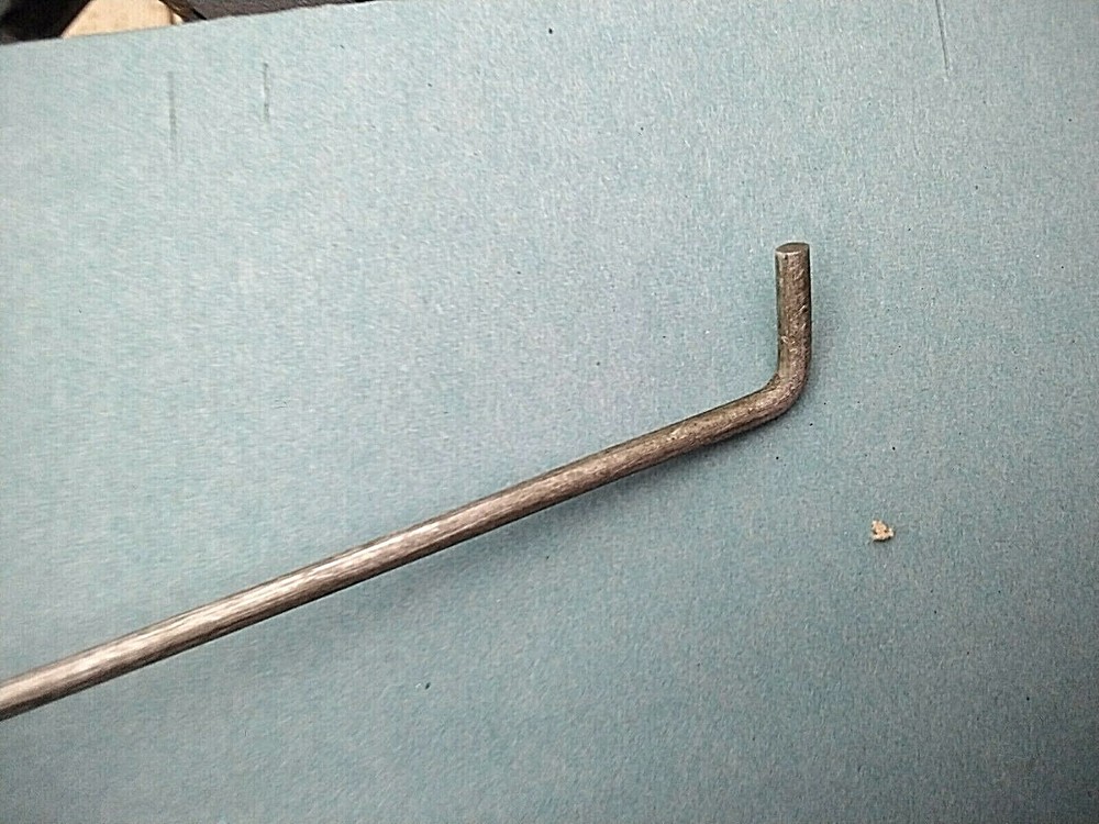 VINTAGE V W split screen hubcap puller spring steel galvanized fits a 3.5mm hole