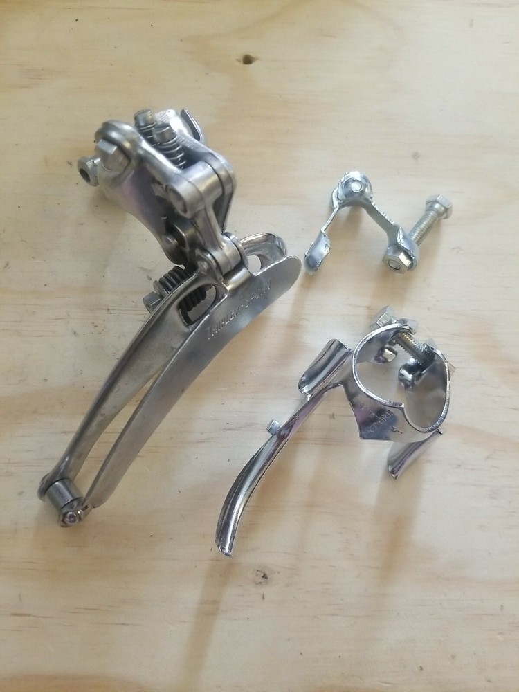 [7.32] Triplex Front Derailleur, Braze-On