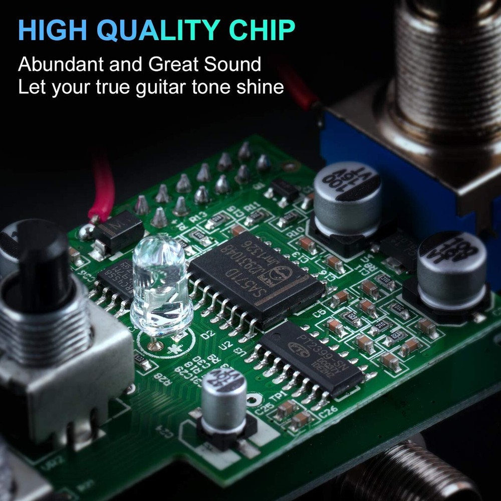 Kmise Digital Delay Electric Guitar Effects Pedal Mini Single Type DC 9V True...
