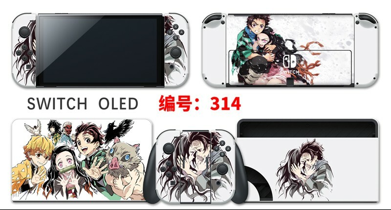 Vinyl Decal Skin Sticker Protector for Nintendo Switch OLED #314