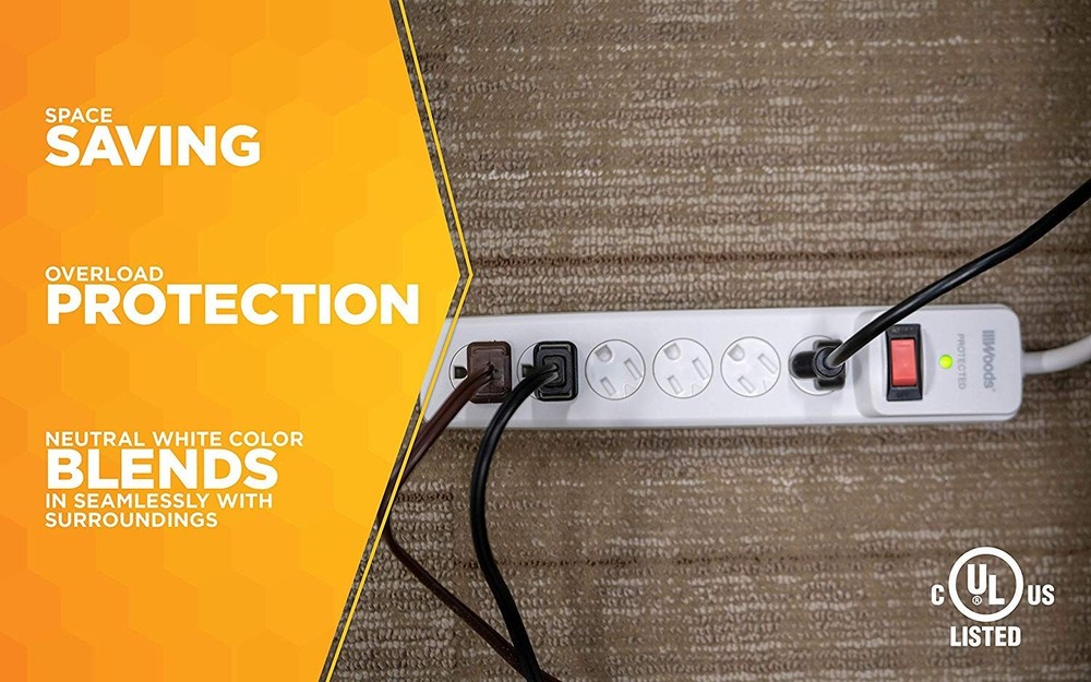 Surge Protector with Safety Overload Feature