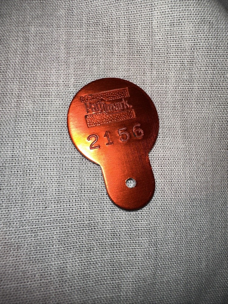 RED Pathmark Supermarket Discount Key Chain Tag Token