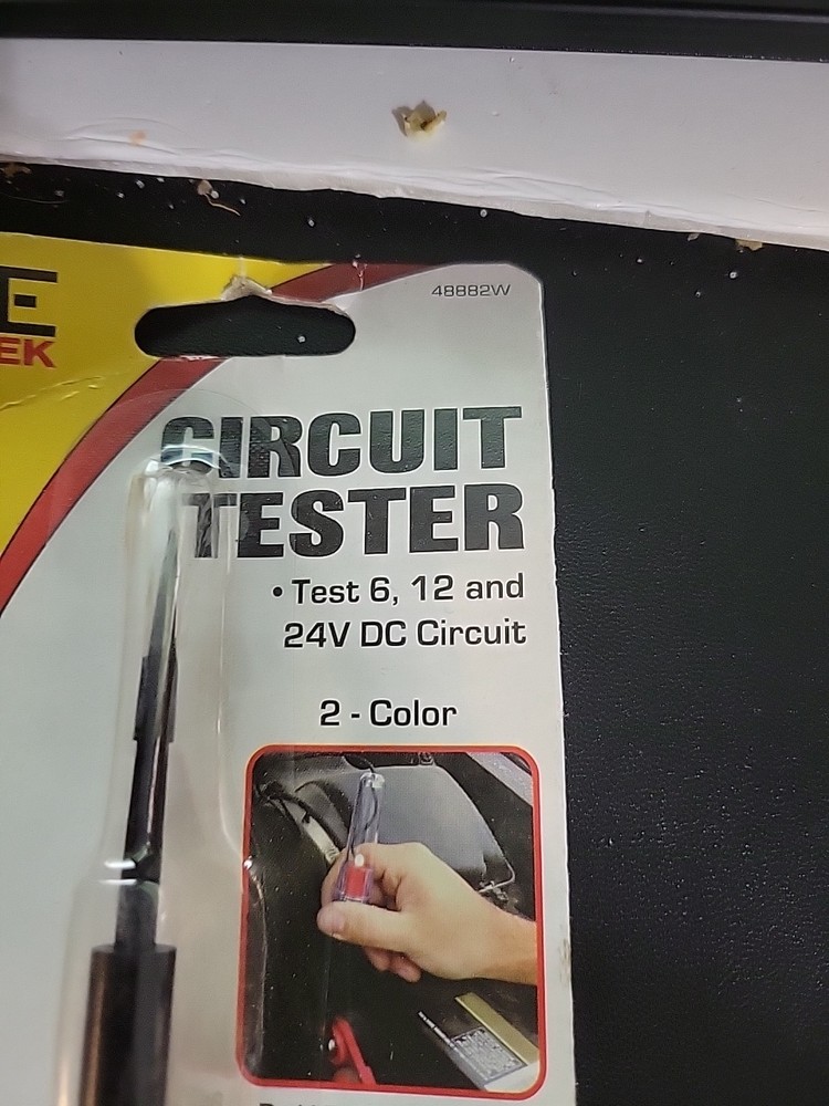 Effortless Voltage Testing with E-Tek Circuit Tester - 6V/12V Compatibility