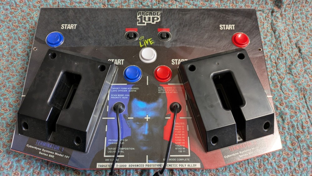 Arcade1Up Terminator 2 Judgement Day Control Deck Only
