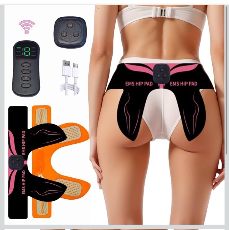 EMS Hip Glute Trainer for Butt, Toning