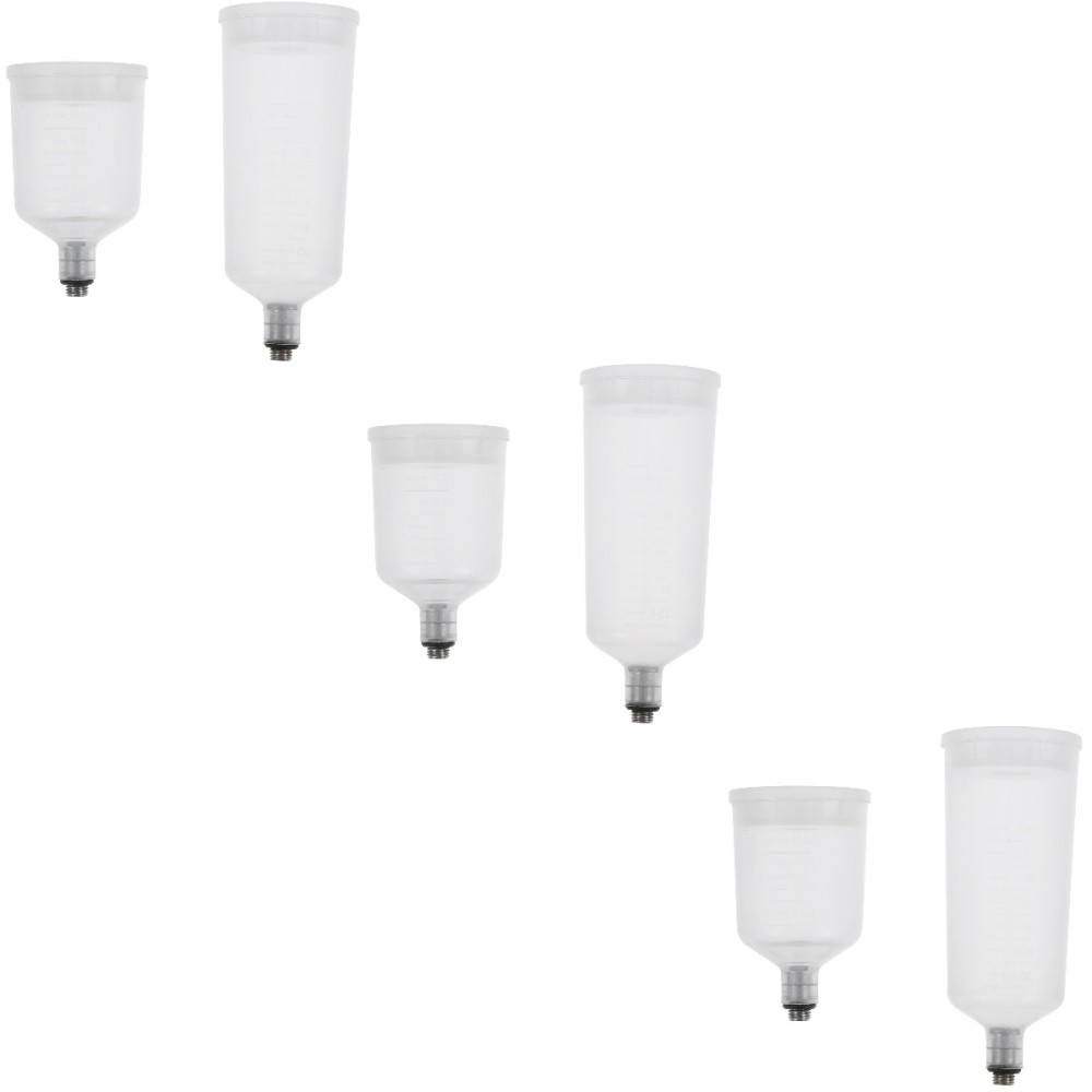 3 Count Airbrush Replacement Part Pot Replaceable Cup Mixing Cups