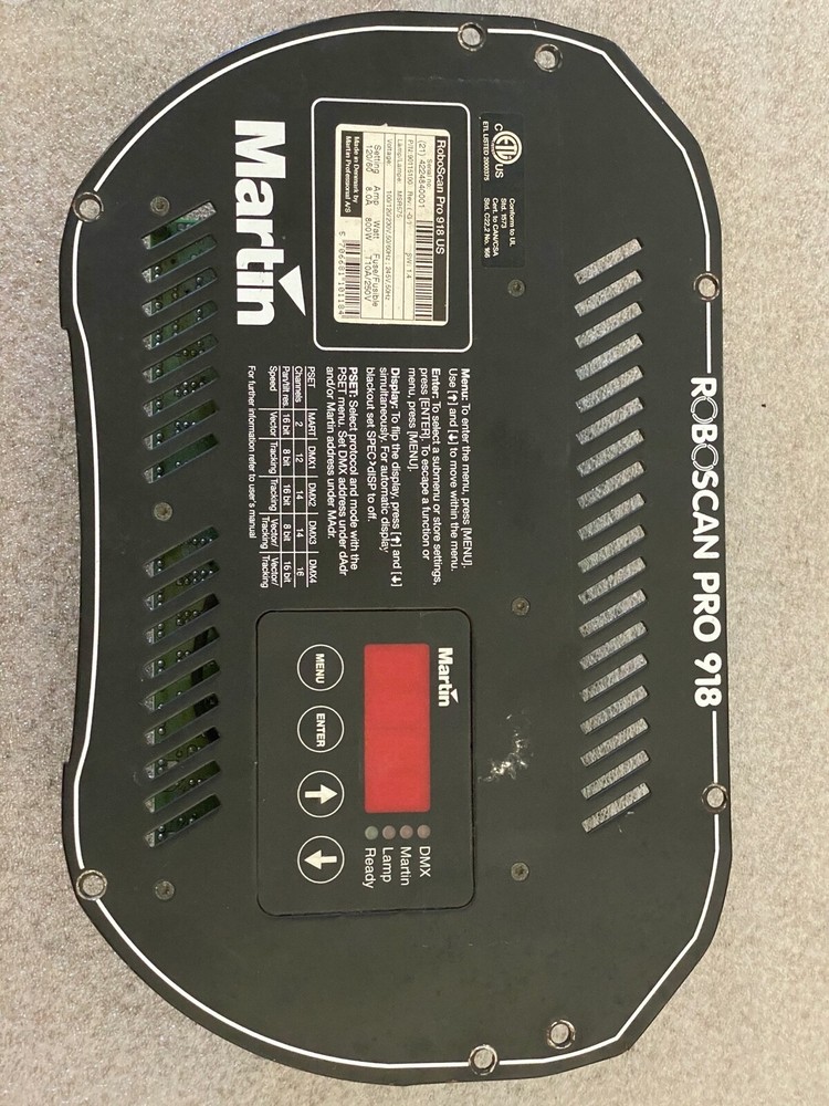 Martin Roboscan 918 Main System Board
