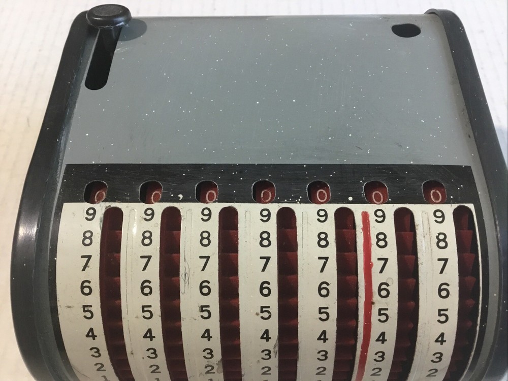 Vintage DESK ADD-A- MATIC Adding Machine Japan.