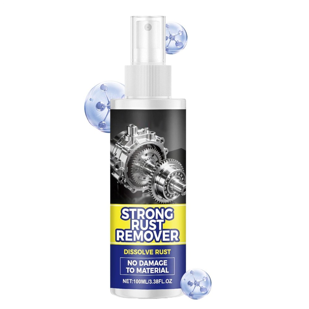Universal Rust Remover Spray for Car Wheels Metal Surface Decontamination