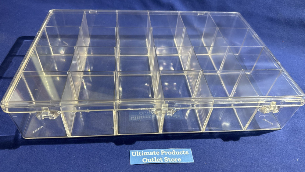 Divider Plastic Clear Case 🛅 24 Bays