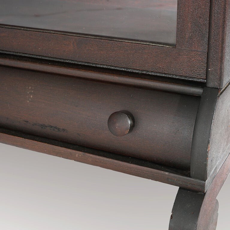 Lundstrom Arts & Crafts Mahogany Four-Stack Barrister Bookcase c1910