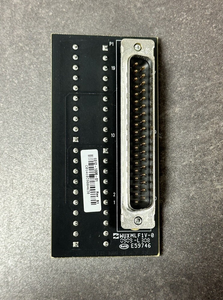 AMERICAN DYNAMICS TYCO 0312-1006-01 INPUT/OUTPUT CARD INTERFACE CONNECTOR