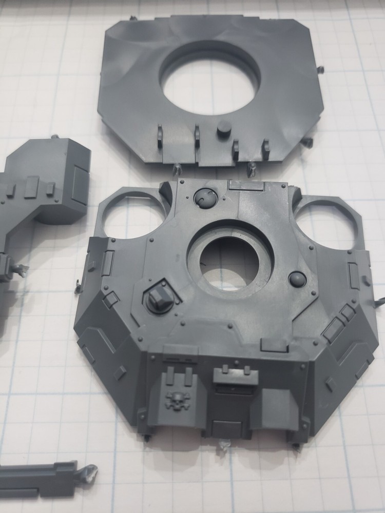 Warhammer 40k Space Marine Bits Repulsor Executioner Hull Mount & Turret Frame