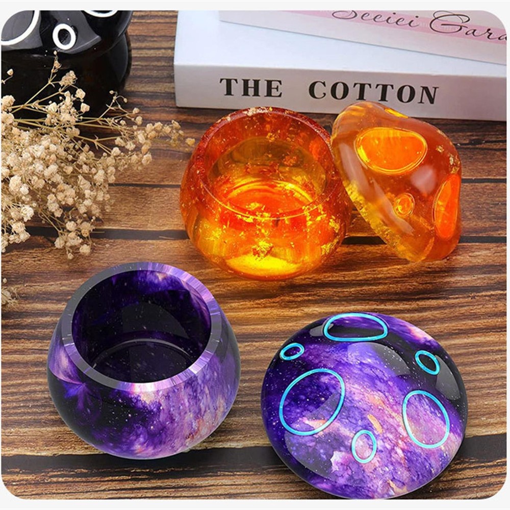 Mushroom Storage Box Epoxy Silicone Resin Casting Mold Craft Moulding Tools