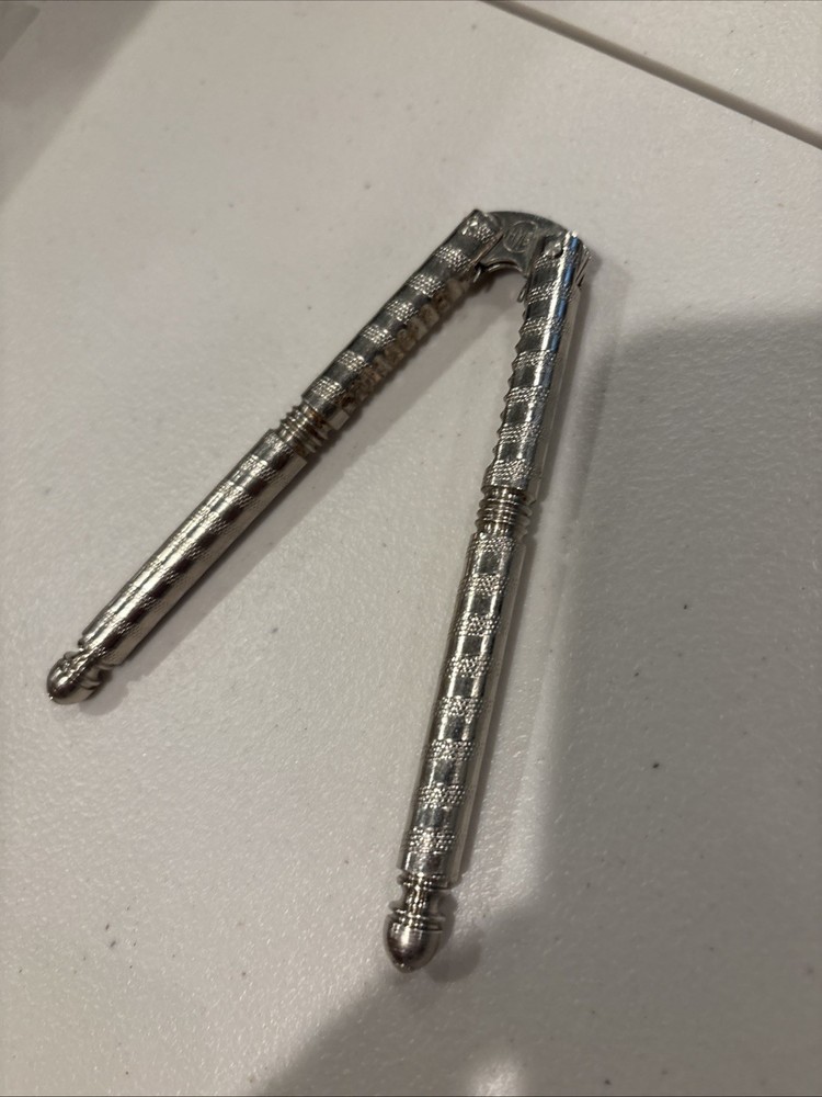 Vintage HMQ Handheld Metal Nutcracker