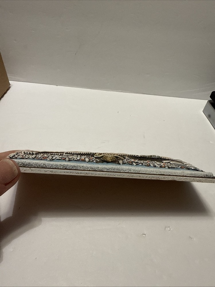 Vintage Jerusalem 3D Panoramic Plaster Tile