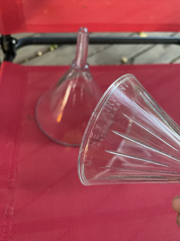 mooney airvent glass funnels