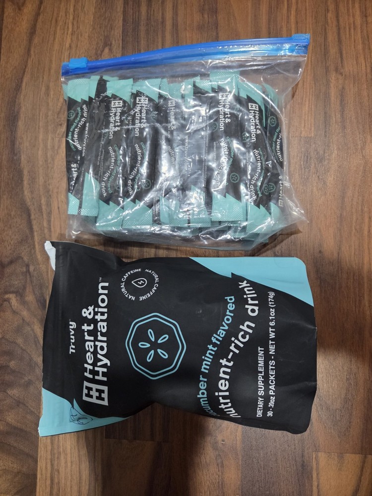Truvy Cucumber Mint Heart & Hydration Packets (57)