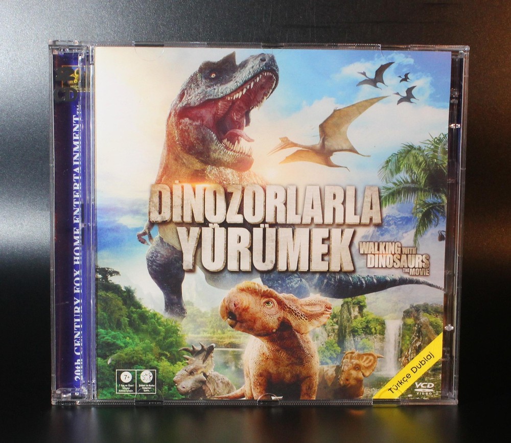 VCD Walking With Dinosaurs 2013 Turkish DUB Video CD
