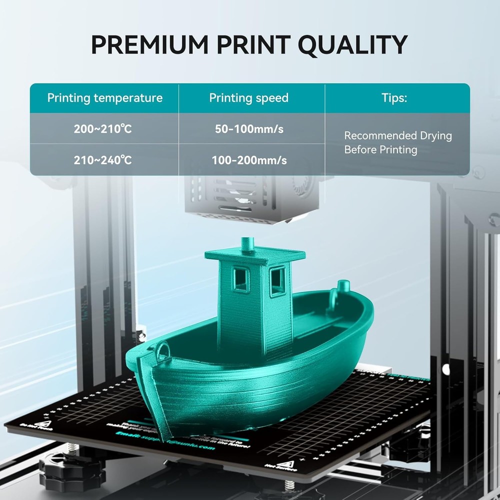 500g Multicolor PLA Filament Bundle 1.75mm for 3D Printer & Printing Materials