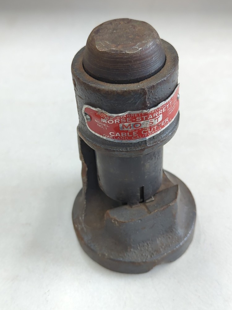 MORSE STARRETT MO-ST TOOLS Model No. 1 CABLE CUTTER