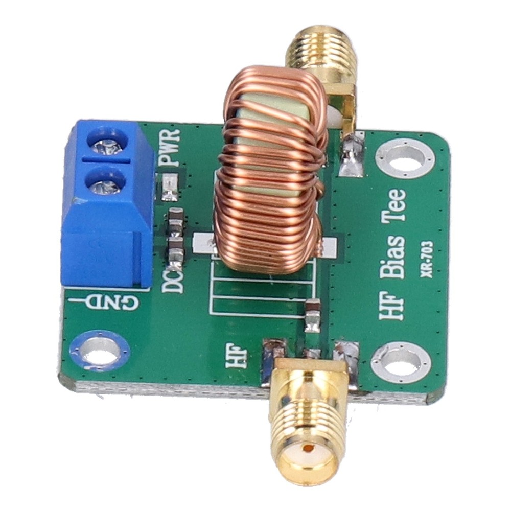 0.2‑180MHz Bias Tee Module RF Microwave DC Blocker Filter Board Electronic WT