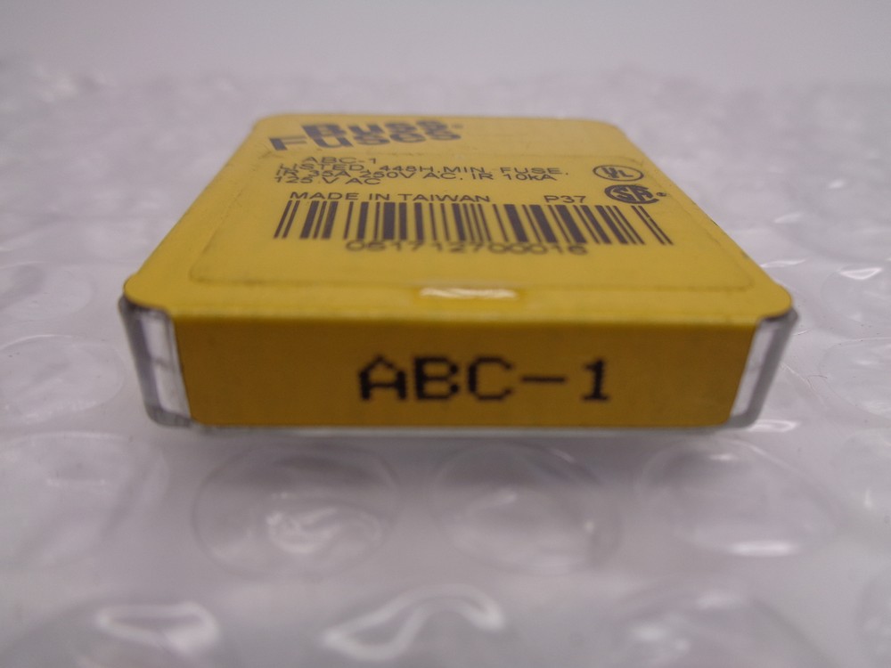 BUSSMANN ABC-1 FUSE PACKAGE OF 5 NSMP