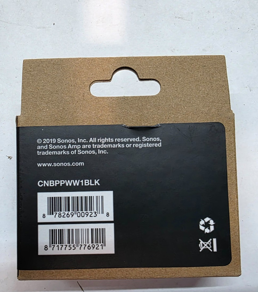 Sonos AMP Banana Plugs – CNBPPWW1BLK