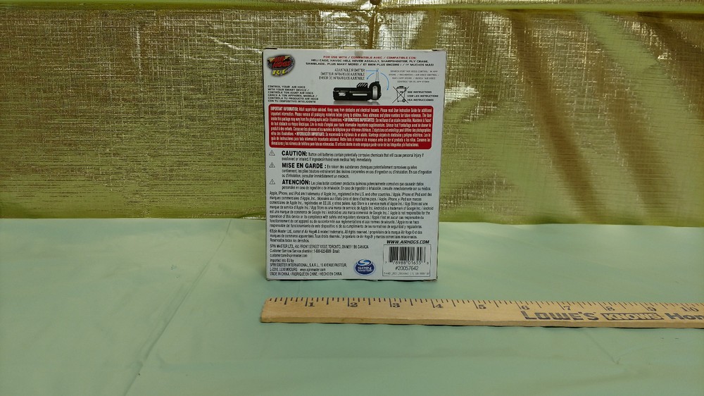 Air Hogs Link Remote Control Transmitter iOS Android Device RC Havoc Heli Cage