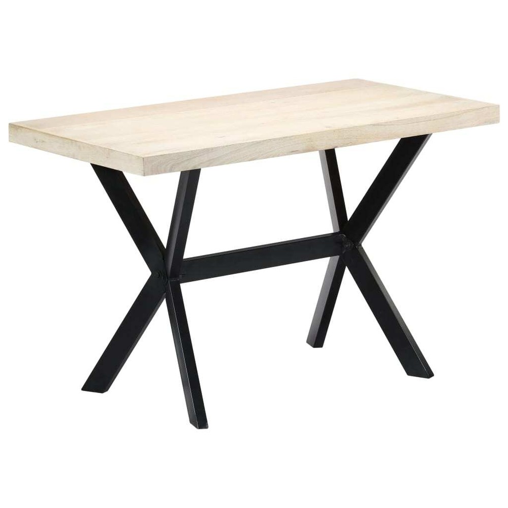 Dining Table Kitchen Table Dining Room Dinner Table Solid Mango Wood vidaXL