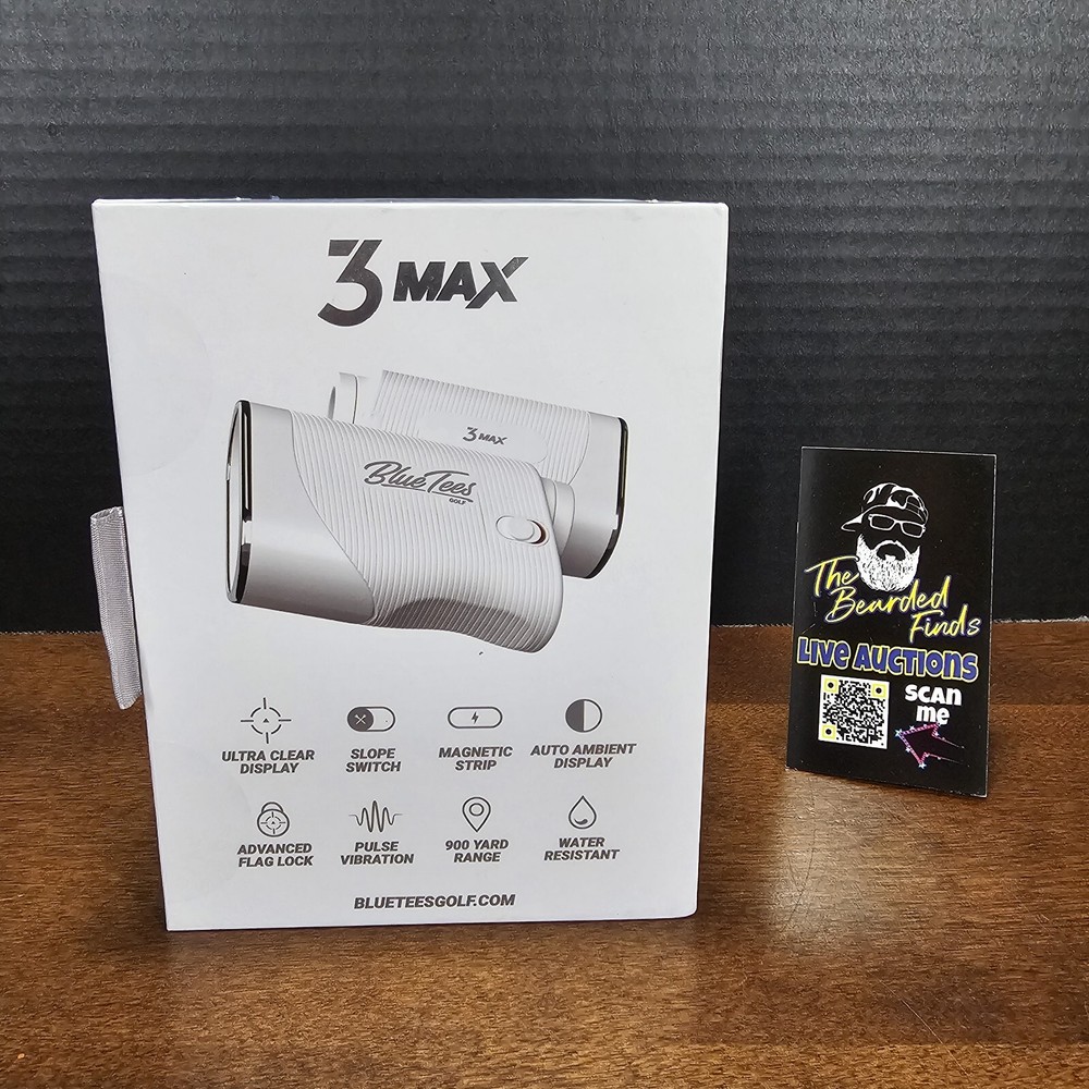 New Blue Tees Series 3 (S3) Max Rangefinder - White