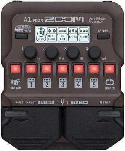 ZOOM A1 FOUR Multi-Effects Pedals Processor for Acoustic Instruments from Japan