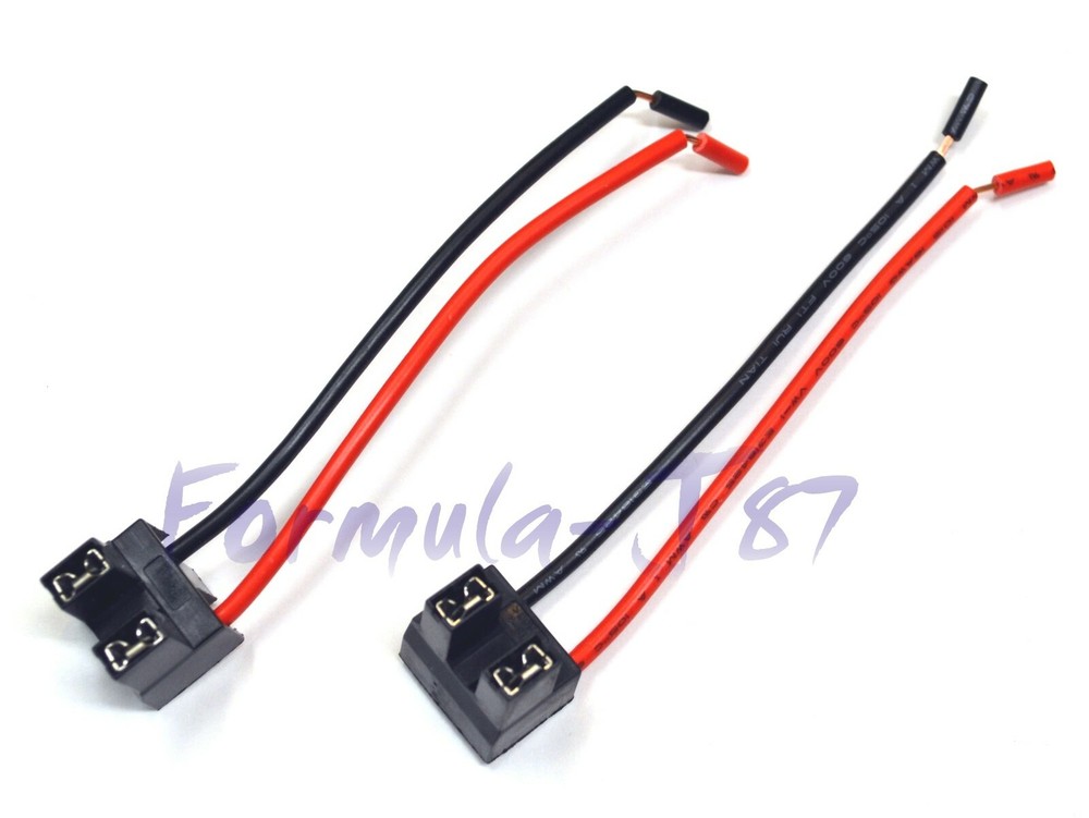 Wire Pigtail Female P A H7 Two Harness Head Light Low Beam Bulb Socket Replace